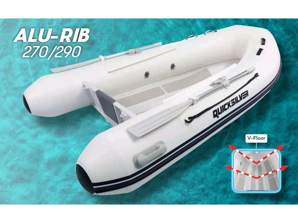Quicksilver Inflatable 270 Aluminium Dingy 2026 alt