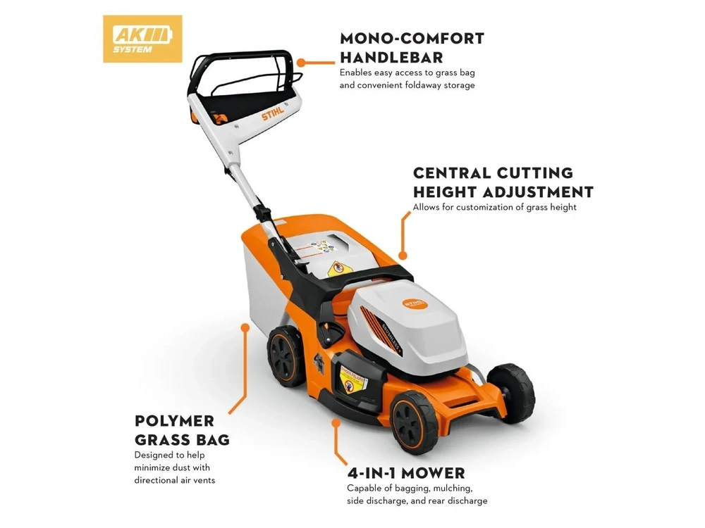 2026 Stihl Rma 448 V Set (includes 2 Ak 30 S Batteries And Al 101 Charger) alt