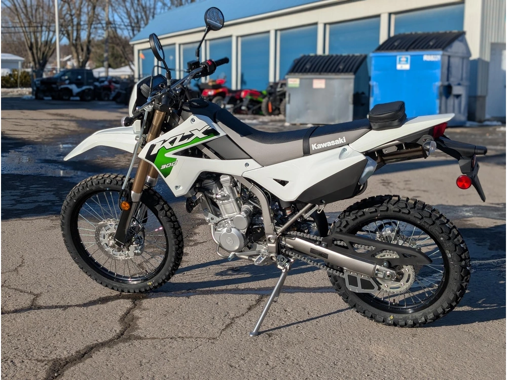 2026 Kawasaki Klx300 Semi Blanc | ⚡ Équivalent Dr-z400s & Honda Xr300 ⚡ | alt