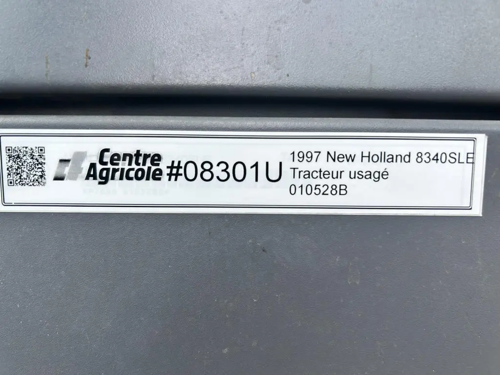 1997 New Holland 8340SLE