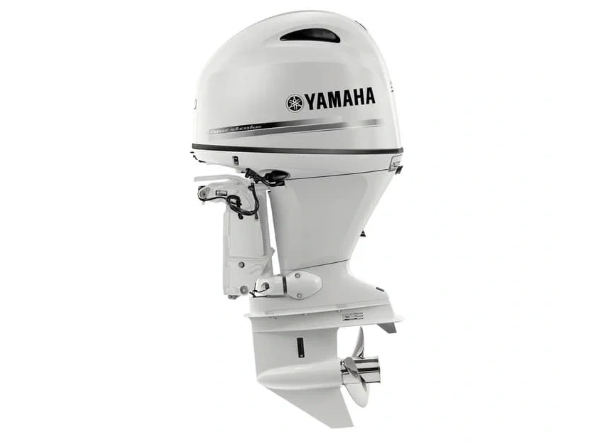 2025 Yamaha F90 White alt