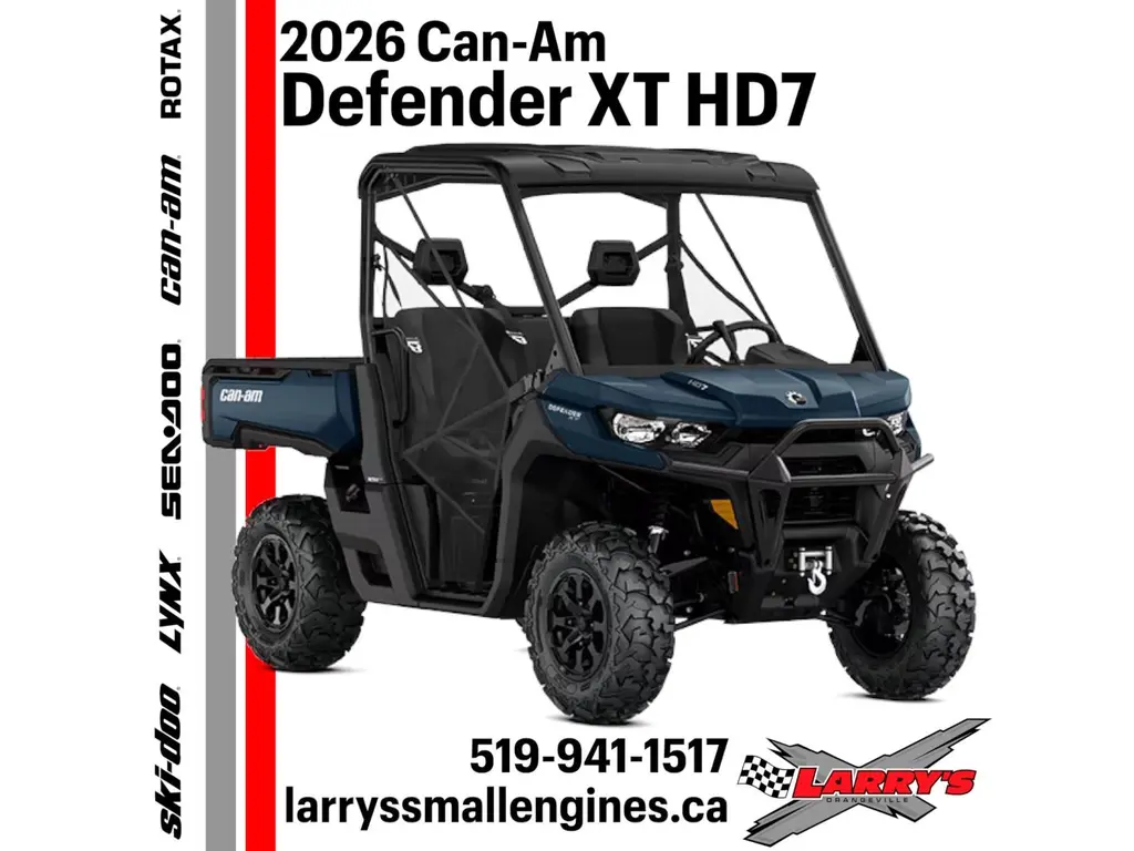 2026 Can-am Defender Xt Hd7 7ete alt
