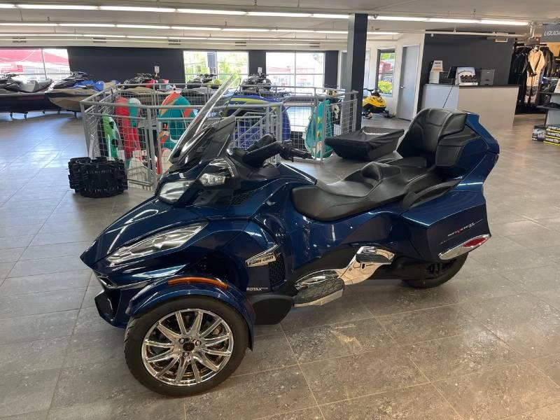 2016 Can-am Spyder Rt Ltd (se6) Bleu Orb alt