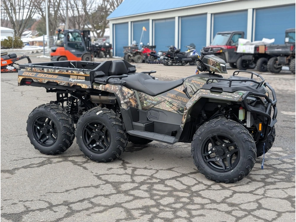 2026 Polaris Sportsman 6x6 570 Sage Green | En Stock Big Boss + Camouflage Dispo alt