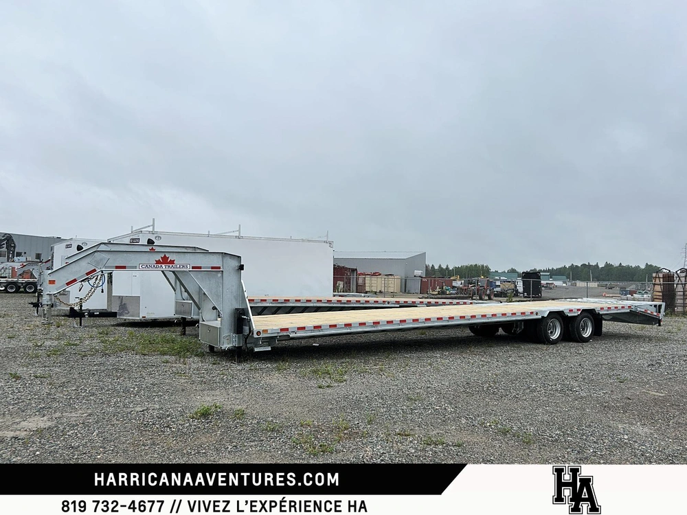 Canada Trailers Remorque Plateforme 102x40 Tandem 2026 alt
