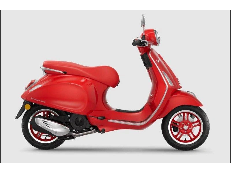 2027 Vespa Primavera 50 Iget Red alt