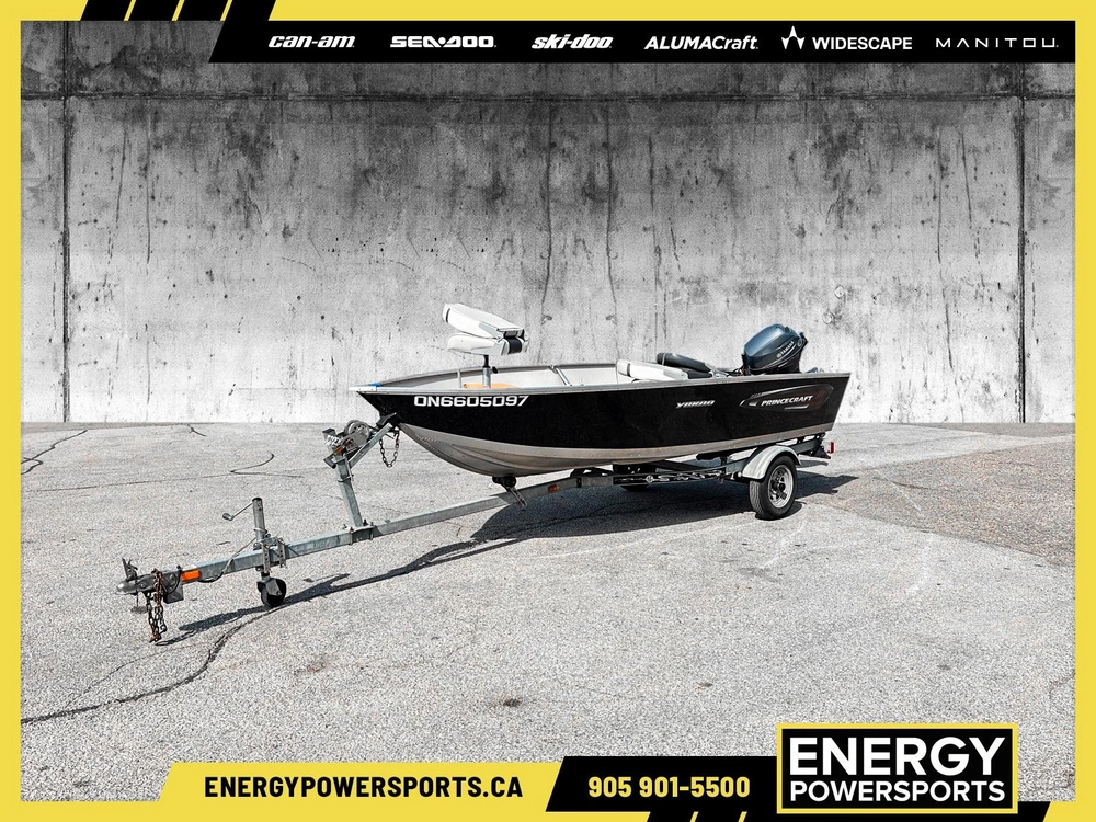 2018 Princecraft Princecraft Yukon 14.7 W/trailer 20hp 4stroke Yamaha alt