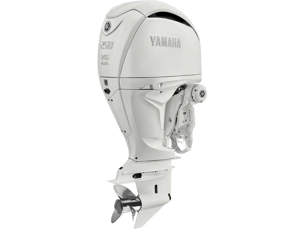 2025 Yamaha F250 White alt