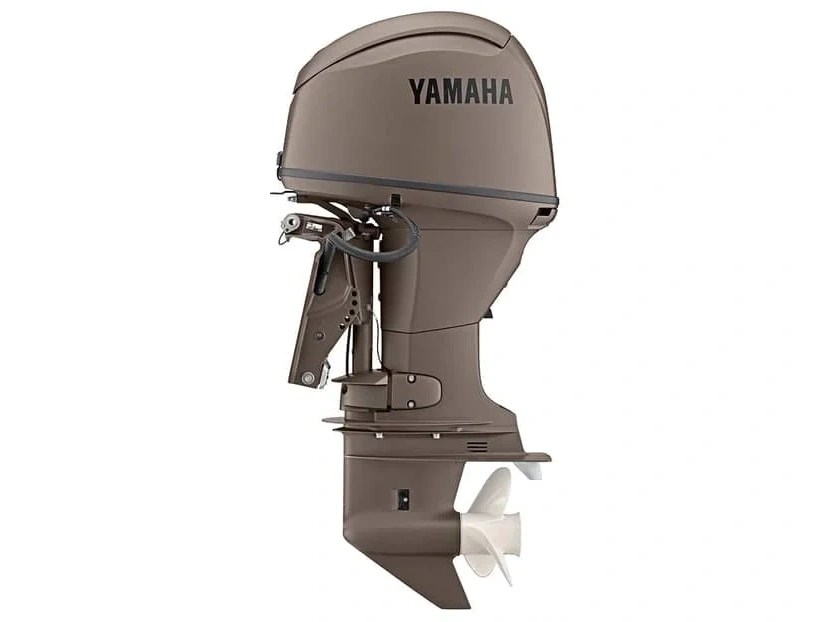 2025 Yamaha F70b Matte Brown alt