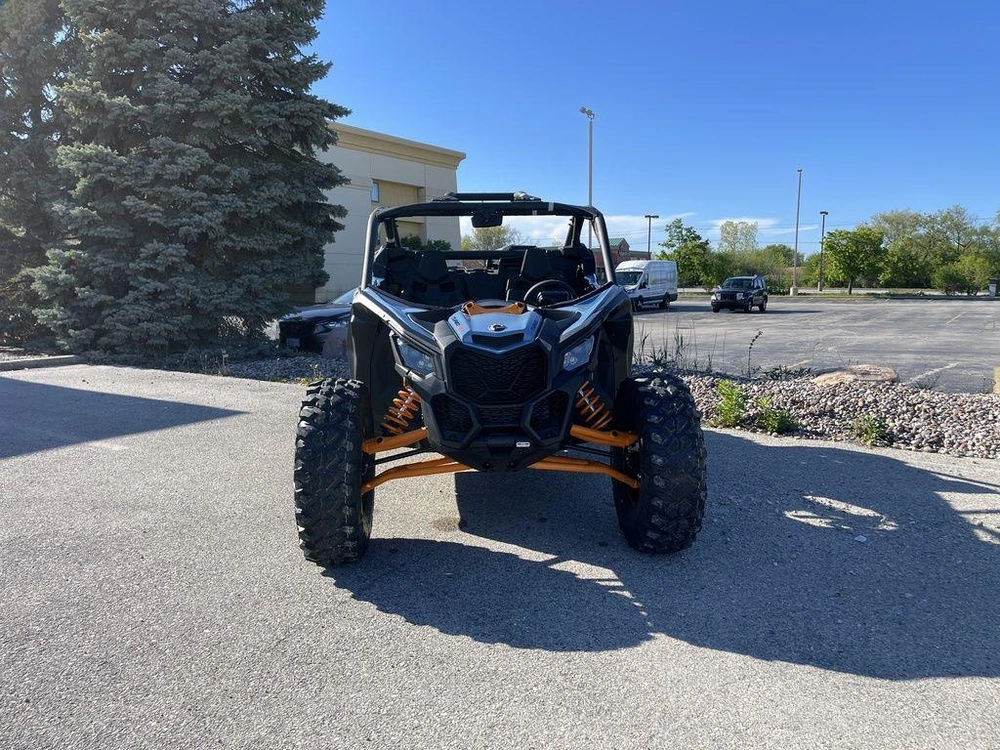 2026 Can-am Maverick X3 Ds Turbo Rr Scandi Blue & Orange Crush alt