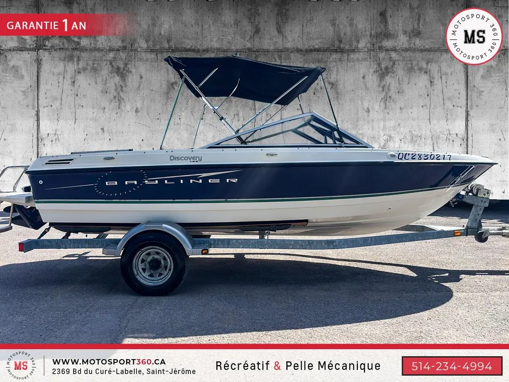 2011 BAYLINER DISCOVERY 195 OPEN DECK 19.5 PIED ! 