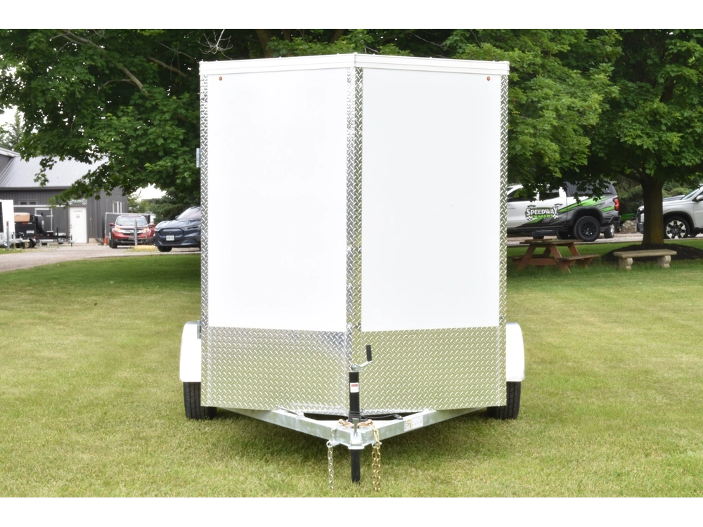 2026 Rhino Galvanized Enclosed 6' X 10' Sa Ramp alt