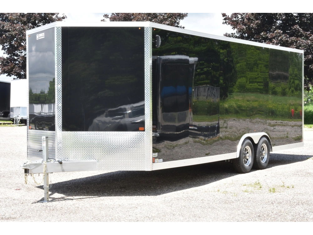 2026 Enbeck Aluminum Enclosed 8.5' X 24' Tandem Axle Car Hauler alt
