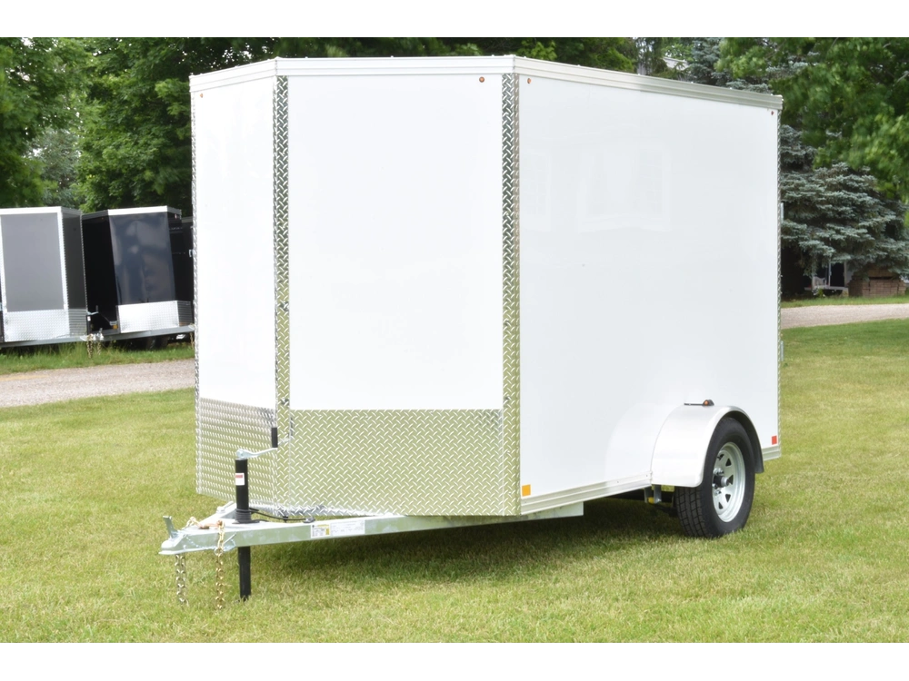 2026 Rhino Galvanized Enclosed 6' X 10' Sa Ramp alt