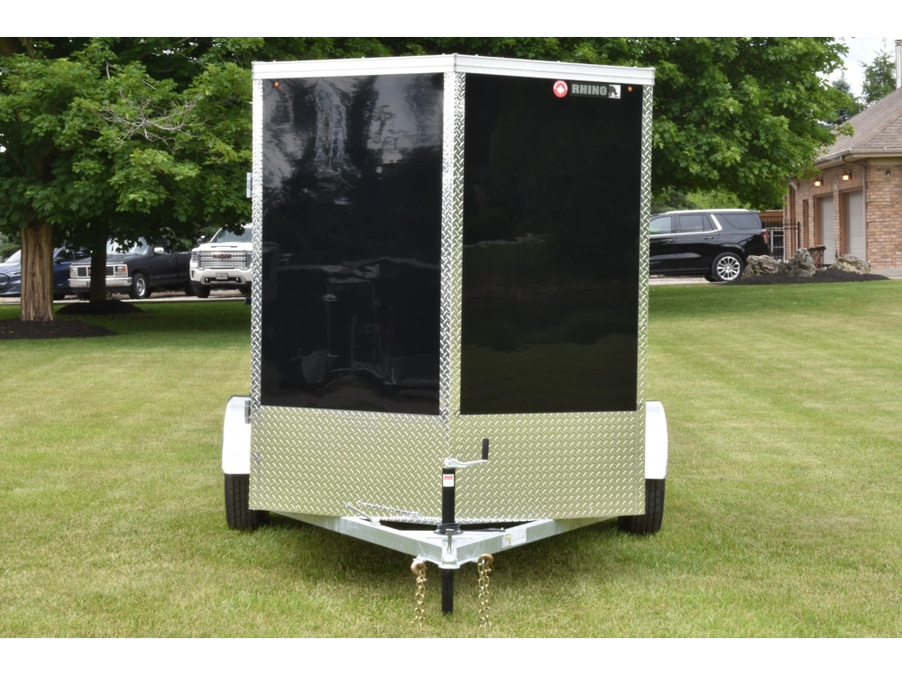 2026 Rhino Galvanized Enclosed 6' X 10' Single Axle (ramp) alt