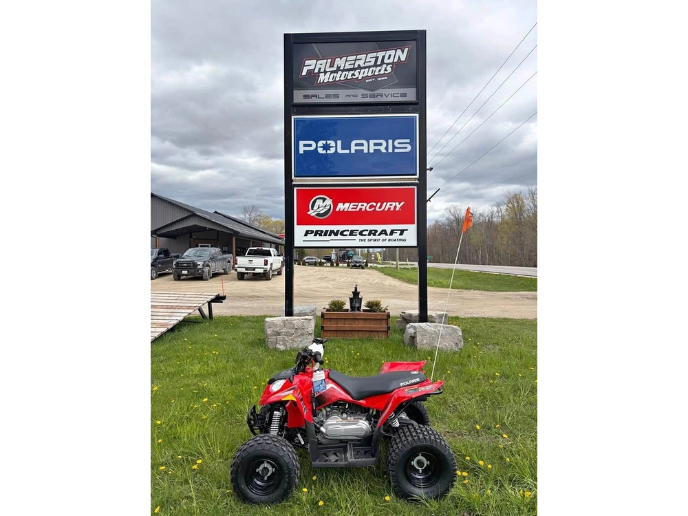 2026 Polaris Atv-26,otlw 110,indy Red alt
