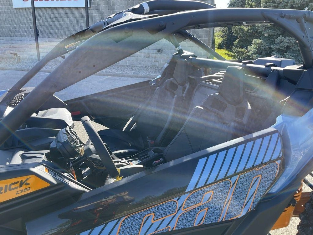 2026 Can-am Maverick X3 Ds Turbo Rr Scandi Blue & Orange Crush alt