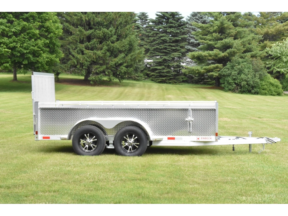 2026 Enbeck Aluminum Utility 6' X 12' Ta Hs alt