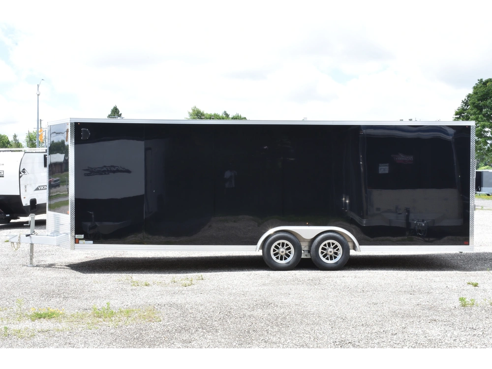 2026 Enbeck Aluminum Enclosed 8.5' X 24' Tandem Axle Car Hauler alt