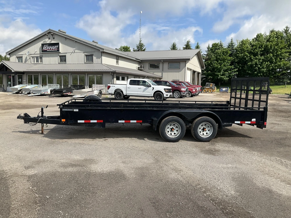 2021 Canada Trailers 82x18 3.5 Ton Landscape Trailer alt