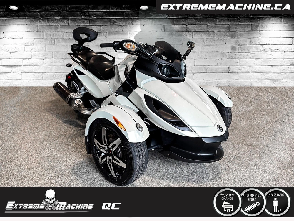 Can-am Can Am Spyder Rs-s Se5 Très Propre & Prêt Pour La Saison!!! 2010 alt