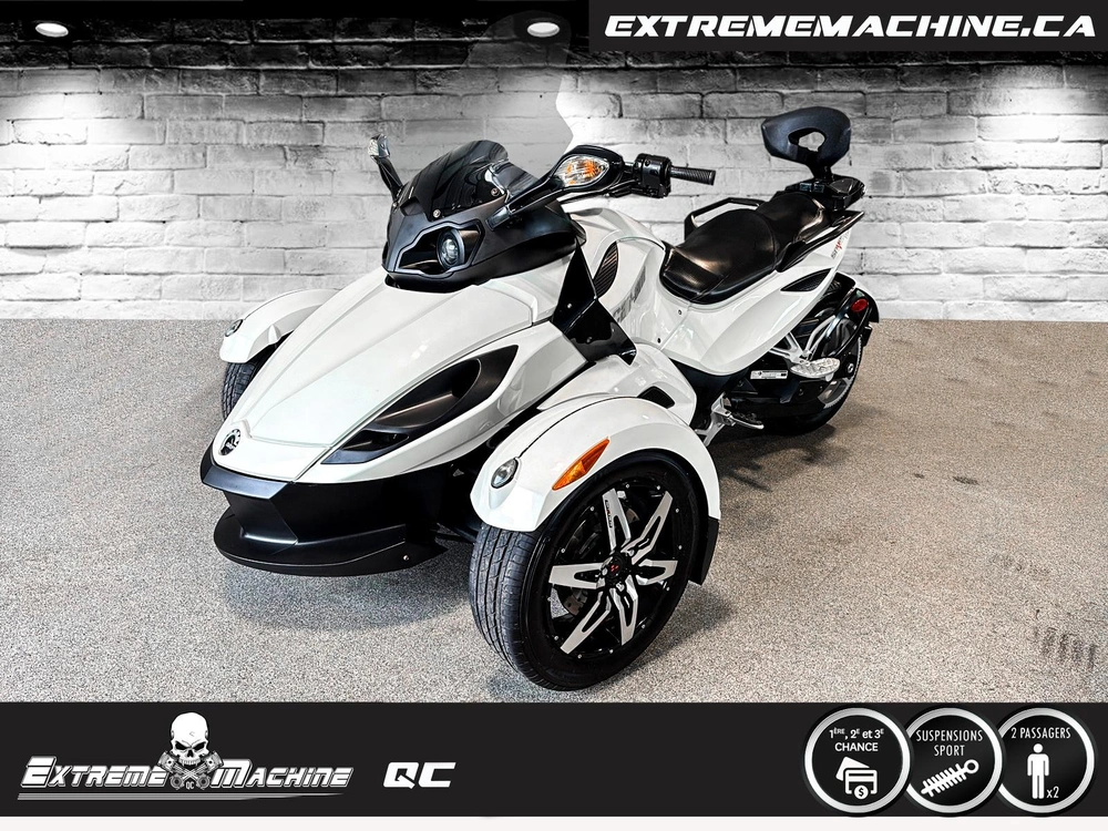 Can-am Can Am Spyder Rs-s Se5 Très Propre & Prêt Pour La Saison!!! 2010 alt