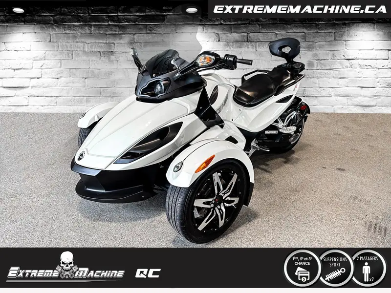 Can-Am CAN AM SPYDER RS-S SE5 TRÈS PROPRE & PRÊT POUR LA SAISON!!! 2010