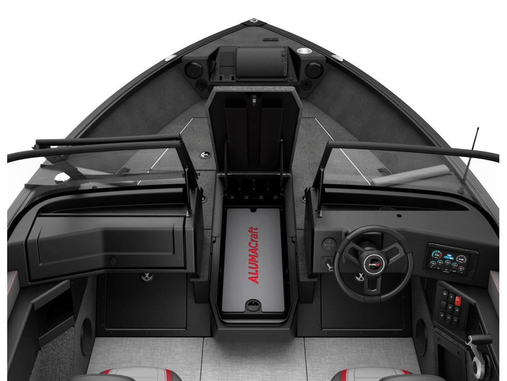2026 Alumacraft Trophy 185x Sp F29 Lux Cvg Black alt