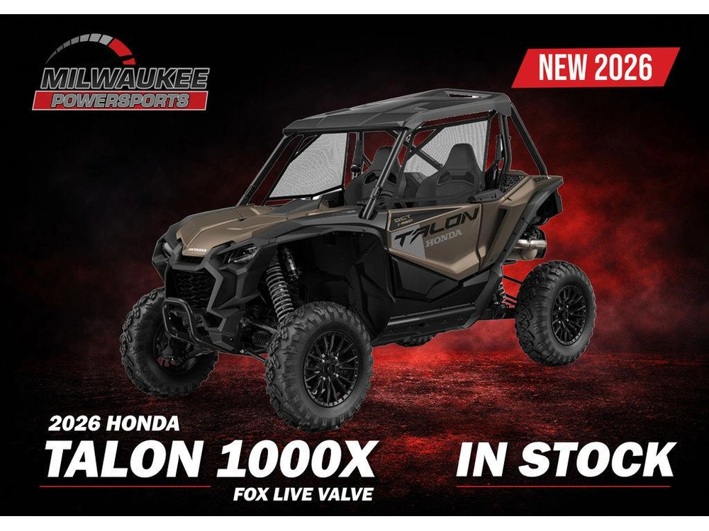 2026 Honda Talon 1000x Fox Live Valve alt