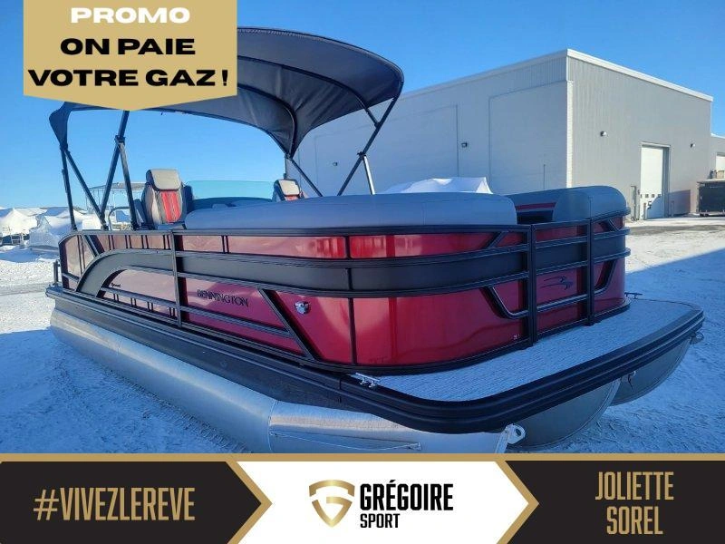 2026 Bennington Marine 21s Swingback Sport 3t Rouge alt