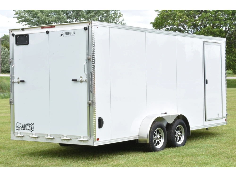2026 Enbeck Aluminum Enclosed 7' X 18' Ta alt