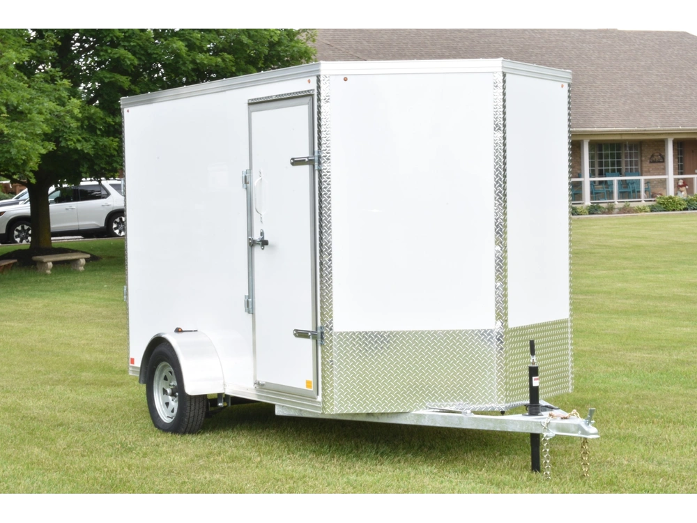 2026 Rhino Galvanized Enclosed 6' X 10' Sa Ramp alt