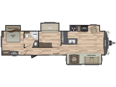 Keystone Rv Residence 40mbnk 2019 alt