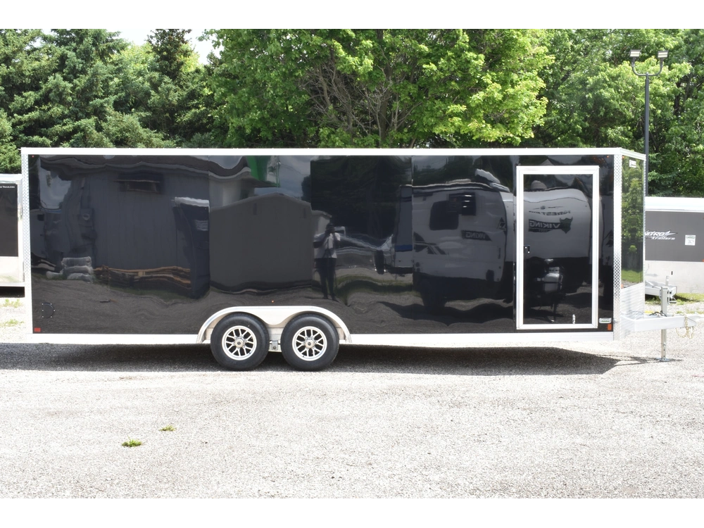 2026 Enbeck Aluminum Enclosed 8.5' X 24' Tandem Axle Car Hauler alt
