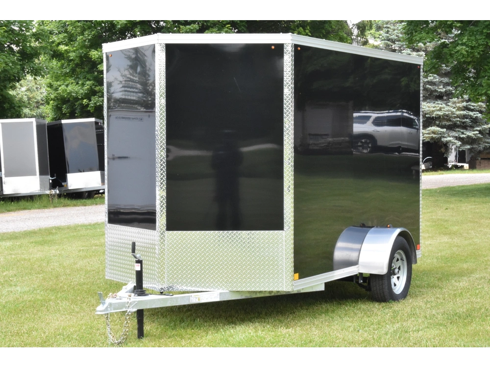 2026 Rhino Galvanized Enclosed 6' X 10' Sa Dd alt