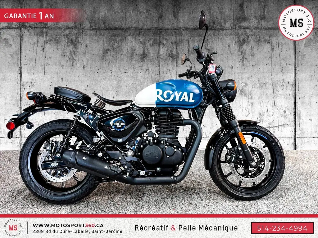 ROYAL ENFIELD HUNTER 350 DEMO ! ÉTAT NEUVE 2024
