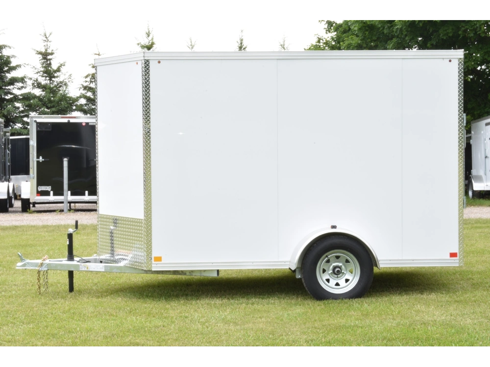 2026 Rhino Galvanized Enclosed 6' X 10' Sa Ramp alt