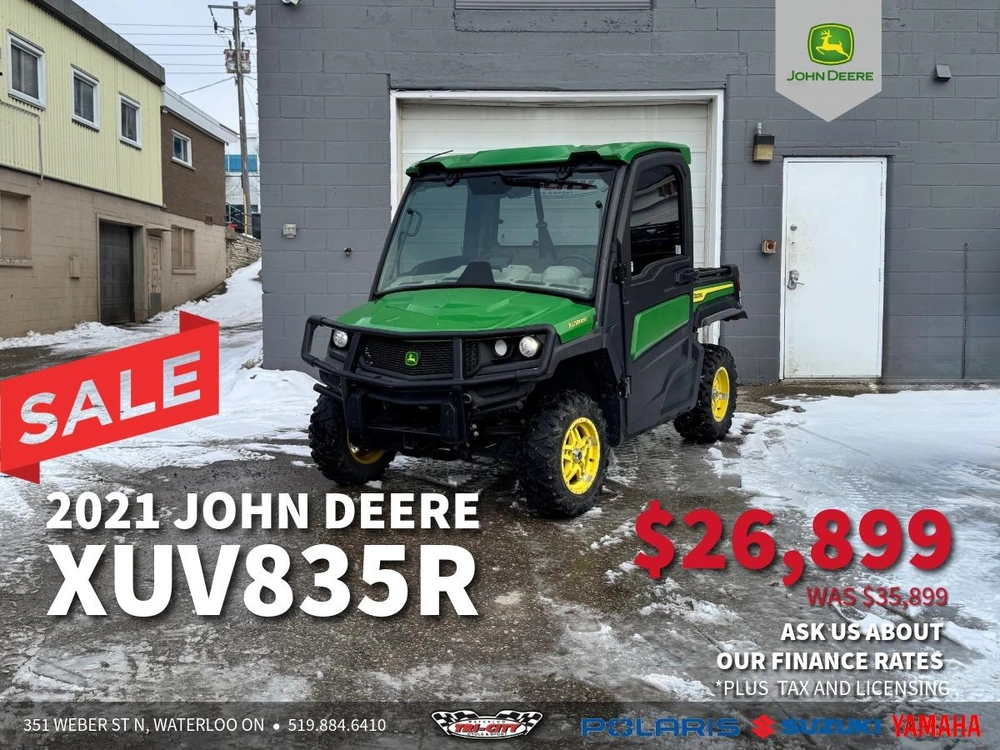 2021 John Deere Xuv835r alt