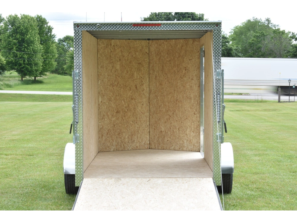 2026 Rhino Galvanized Enclosed 6' X 10' Single Axle (ramp) alt