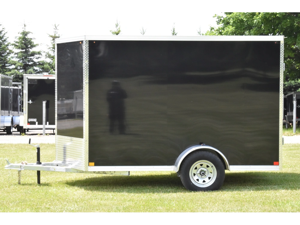 2026 Rhino Galvanized Enclosed 6' X 10' Sa Dd alt