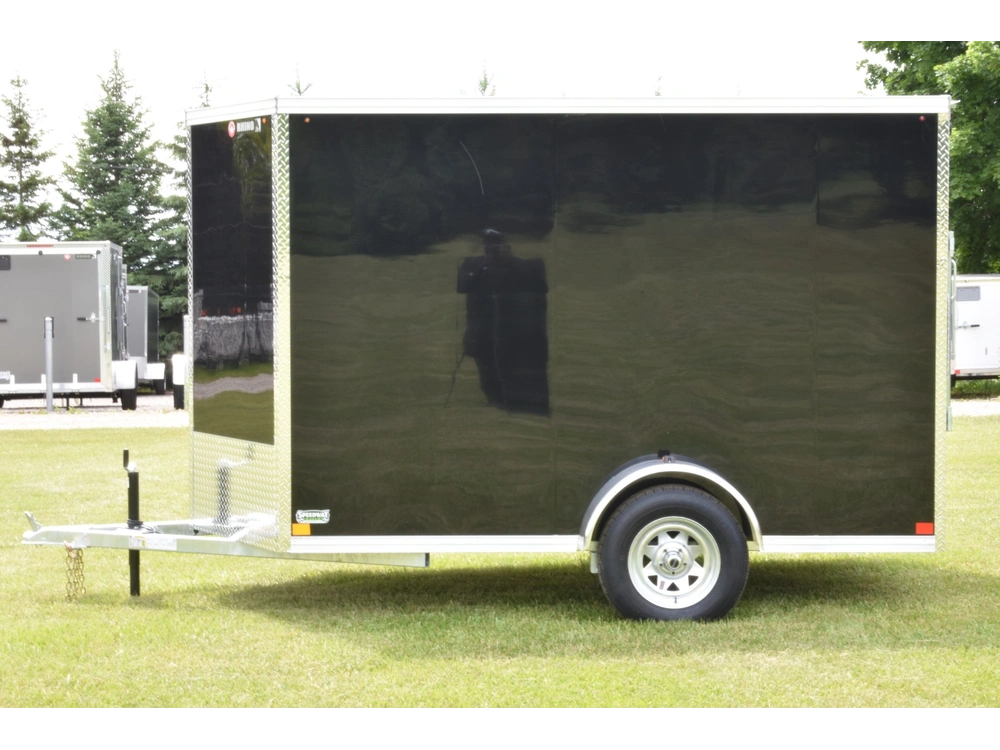 2026 Rhino Galvanized Enclosed 6' X 10' Single Axle (ramp) alt