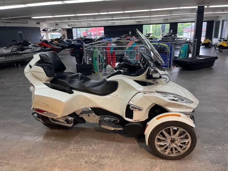 2015 Can-am Spyder Rt Ltd Se6 Blanc alt