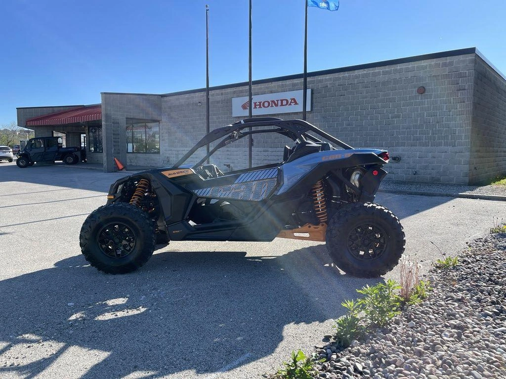 2026 Can-am Maverick X3 Ds Turbo Rr Scandi Blue & Orange Crush alt