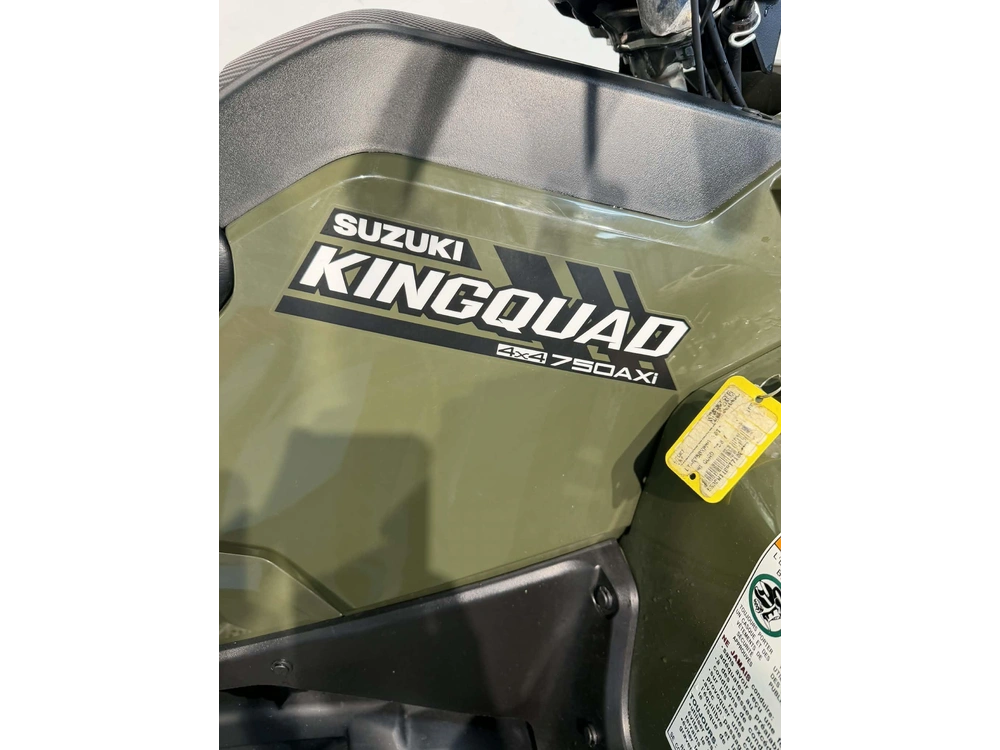 2026 Suzuki Kingquad 750 Xp Démo *garantie 5 Ans🙏 alt