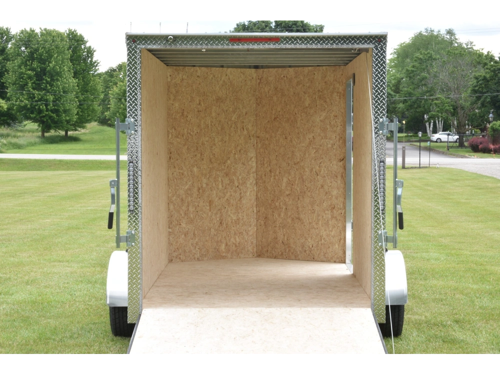 2026 Rhino Galvanized Enclosed 6' X 10' Sa Ramp alt
