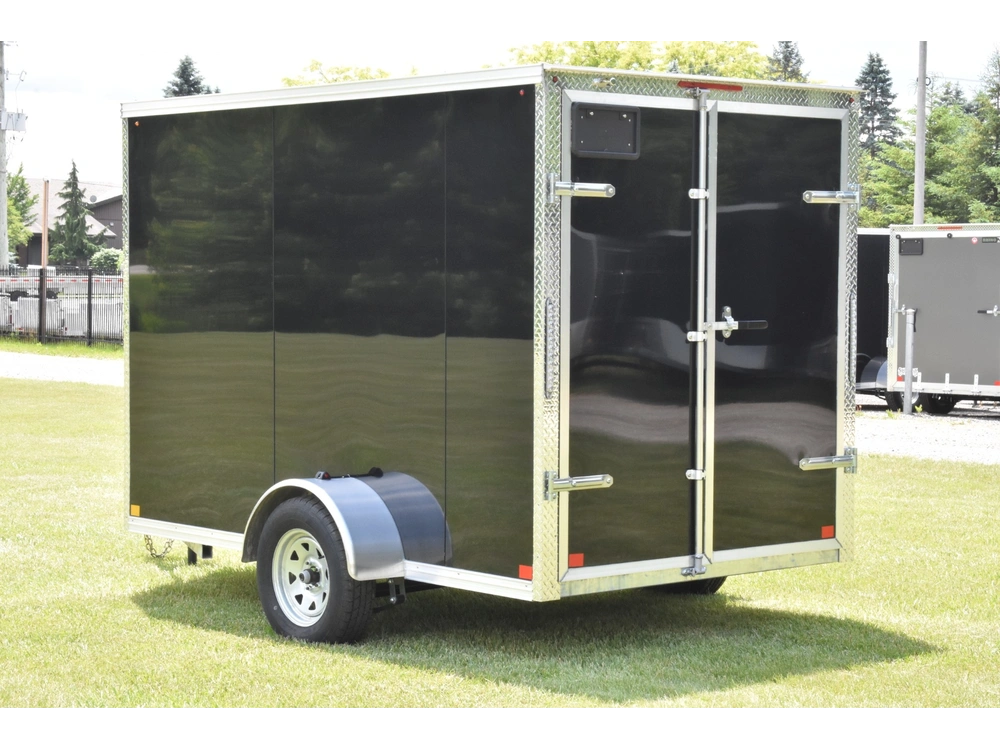 2026 Rhino Galvanized Enclosed 6' X 10' Sa Dd alt