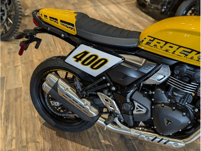 2027 Triumph Tracker 400 // Racing Yellow