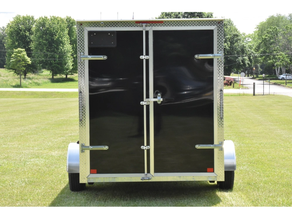 2026 Rhino Galvanized Enclosed 6' X 10' Sa Dd alt