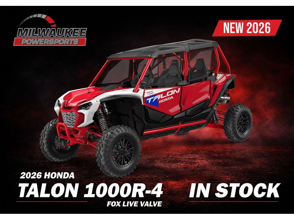 2026 Honda Talon 1000r-4 Fox Live Valve alt