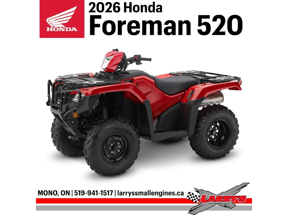 2026 Honda Foreman 520 Trx520fm1t alt
